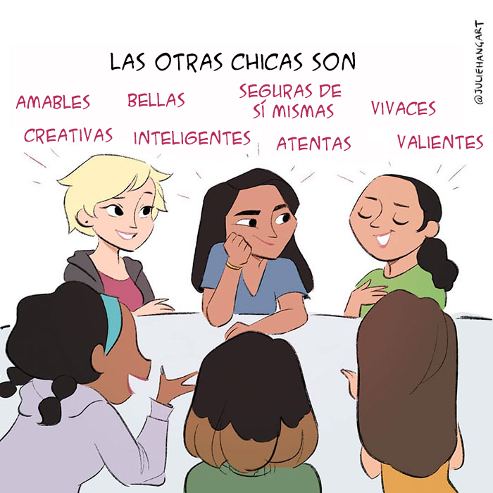 Esta artista crea un cómic para mostrar lo errado de la actitud de "no soy como las otras chicas"