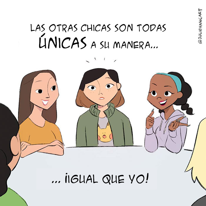 Esta artista crea un cómic para mostrar lo errado de la actitud de "no soy como las otras chicas"