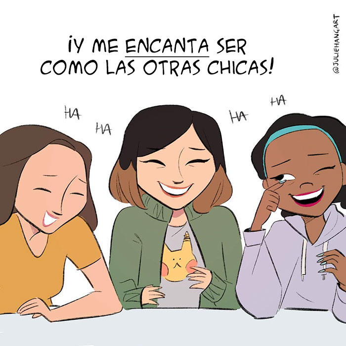 Esta artista crea un cómic para mostrar lo errado de la actitud de "no soy como las otras chicas"