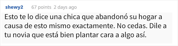 Este hombre defendió a su novia de sus padres, estos lo echan de la familia y tiene que pedir ayuda en internet