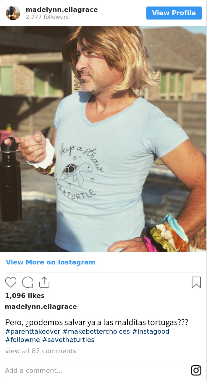 Este padre castiga a su hija adolescente robándole sus redes sociales durante 2 semanas, y sus publicaciones reciben más likes que las originales