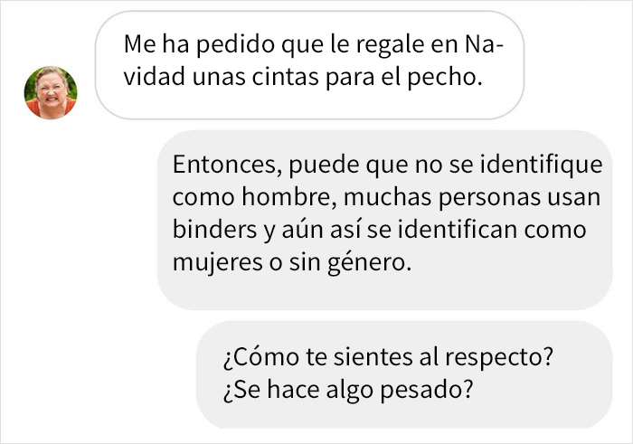 Esta persona no binaria enseñó tolerancia a una madre enfadada, y sus mensajes se vuelven virales