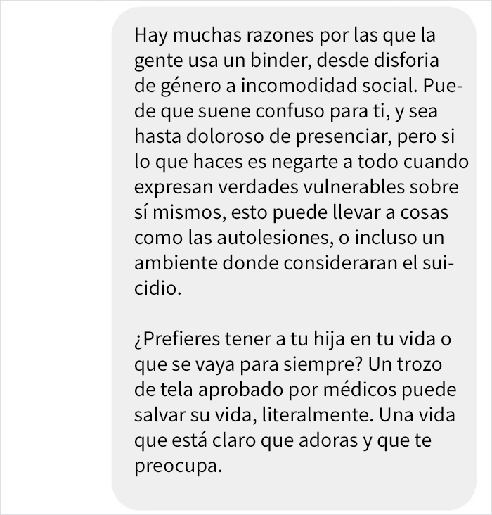 Esta persona no binaria enseñó tolerancia a una madre enfadada, y sus mensajes se vuelven virales