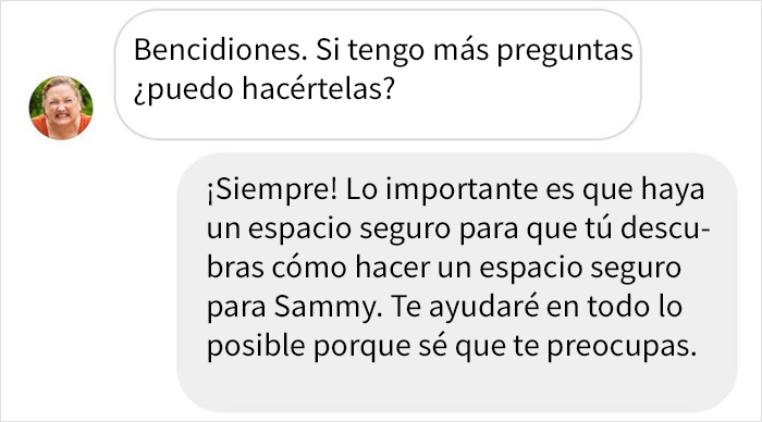 Esta persona no binaria enseñó tolerancia a una madre enfadada, y sus mensajes se vuelven virales