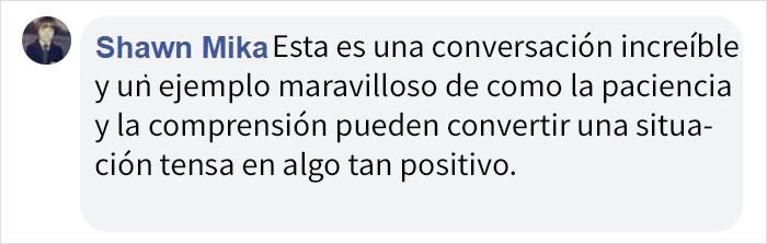 Esta persona no binaria enseñó tolerancia a una madre enfadada, y sus mensajes se vuelven virales