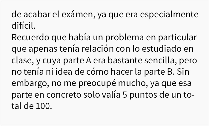 Este profesor puso una pregunta trampa en el examen para pillar a los tramposos, y cazó a 14 en total