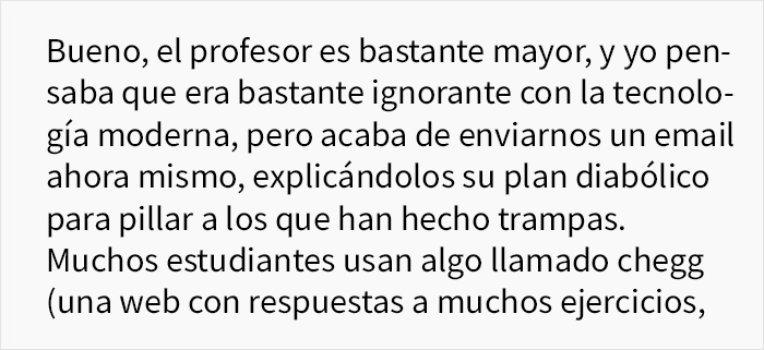Este profesor puso una pregunta trampa en el examen para pillar a los tramposos, y cazó a 14 en total