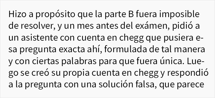 Este profesor puso una pregunta trampa en el examen para pillar a los tramposos, y cazó a 14 en total
