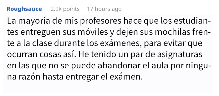 Este profesor puso una pregunta trampa en el examen para pillar a los tramposos, y cazó a 14 en total