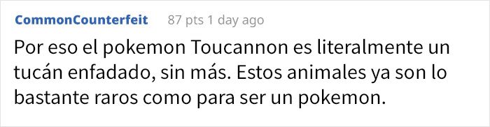 La gente se da cuenta de repente de lo raros que son los tucanes, y comparten datos sobre ellos