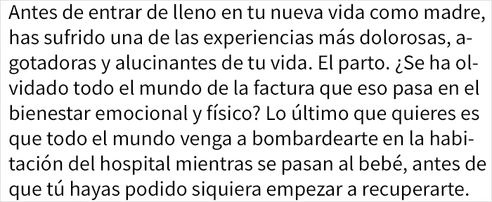 Las palabras virales de esta madre te dicen por qué no deberías visitar a nadie que acabe de dar a luz