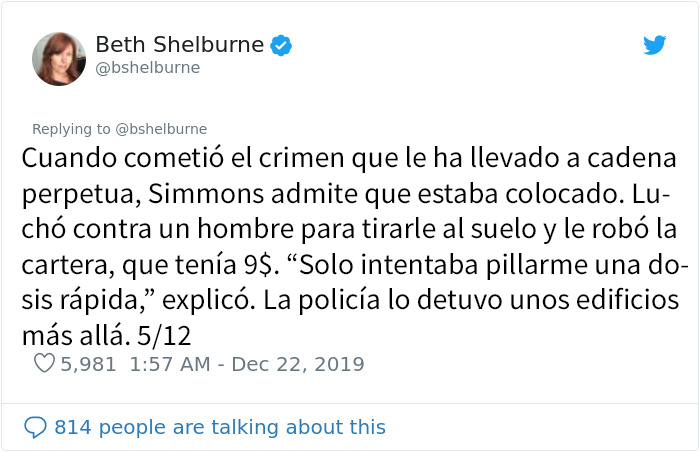 Este hombre lleva 38 años en prisión tras ser sentenciado en 1982 a cadena perpetua por robar 9$