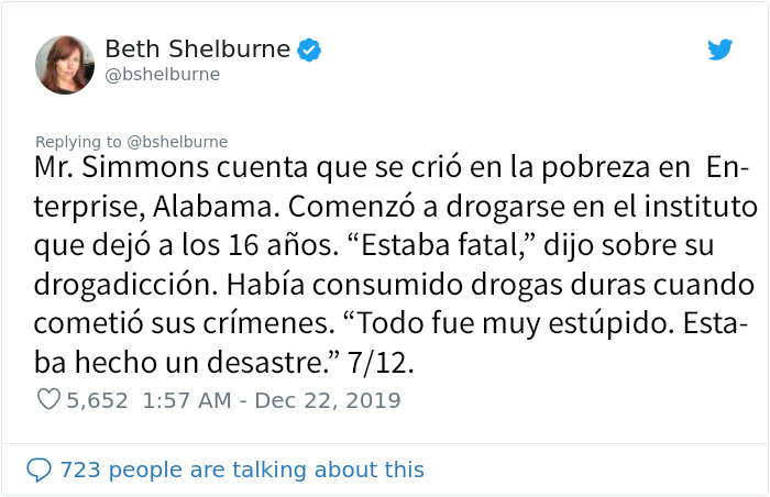 Este hombre lleva 38 años en prisión tras ser sentenciado en 1982 a cadena perpetua por robar 9$