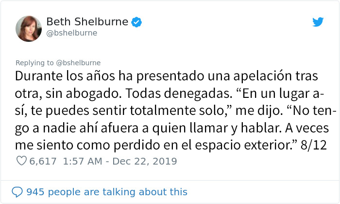 Este hombre lleva 38 años en prisión tras ser sentenciado en 1982 a cadena perpetua por robar 9$
