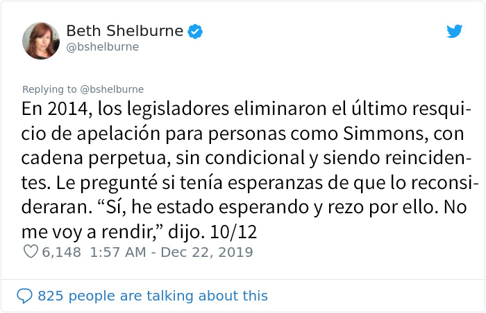 Este hombre lleva 38 años en prisión tras ser sentenciado en 1982 a cadena perpetua por robar 9$