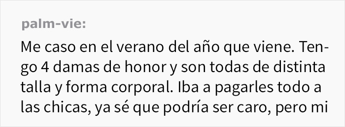 Esta novia cuenta cómo su dama de honor se enfadó con ella al negarse a pagarle unos zapatos carísimos para la boda