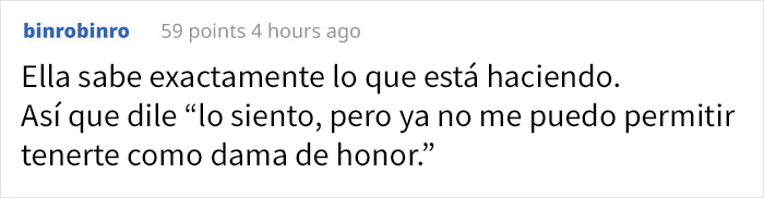 Esta novia cuenta cómo su dama de honor se enfadó con ella al negarse a pagarle unos zapatos carísimos para la boda