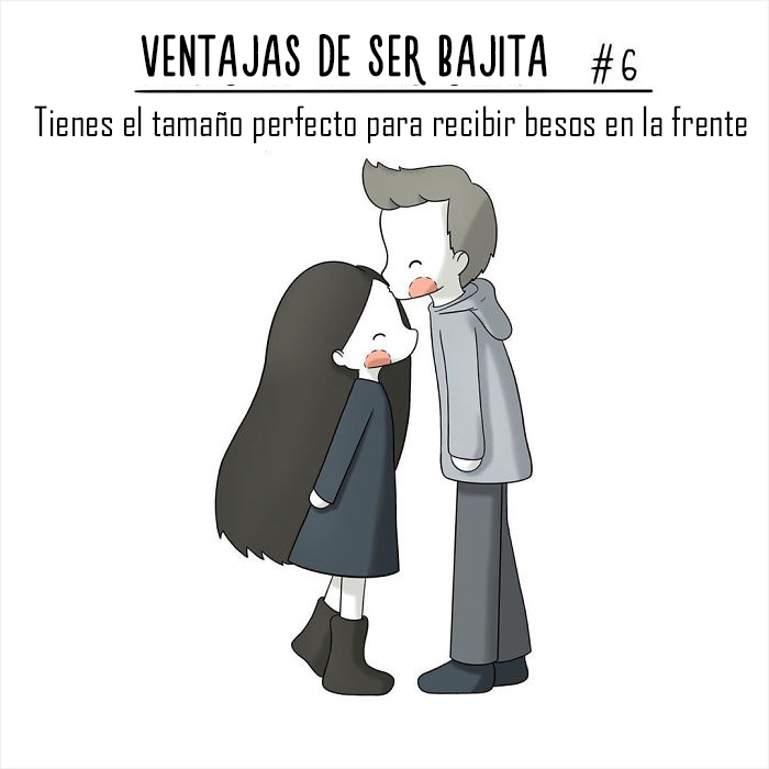 Esta artista de 152 cms ilustra cómo es ser bajita en 15 reconfortantes imágenes