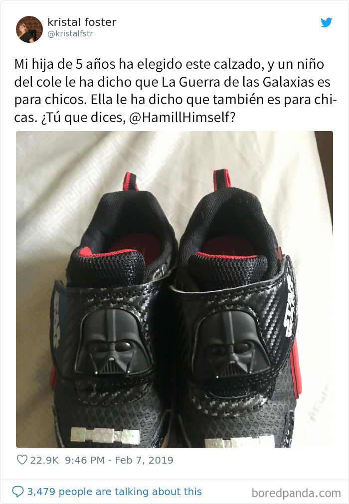 Mark Hamill responde ingeniosamente a un tuit donde contaban que a una niña de 5 años le dijeron que Star Wars no es para chicas