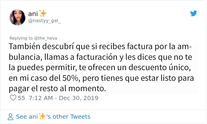 Esta mujer descubrió que las facturas del hospital se reducen si las desglosan, y la gente dice que funciona