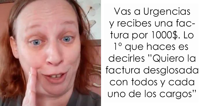 Esta mujer descubrió que las facturas del hospital se reducen si las desglosan, y la gente dice que funciona