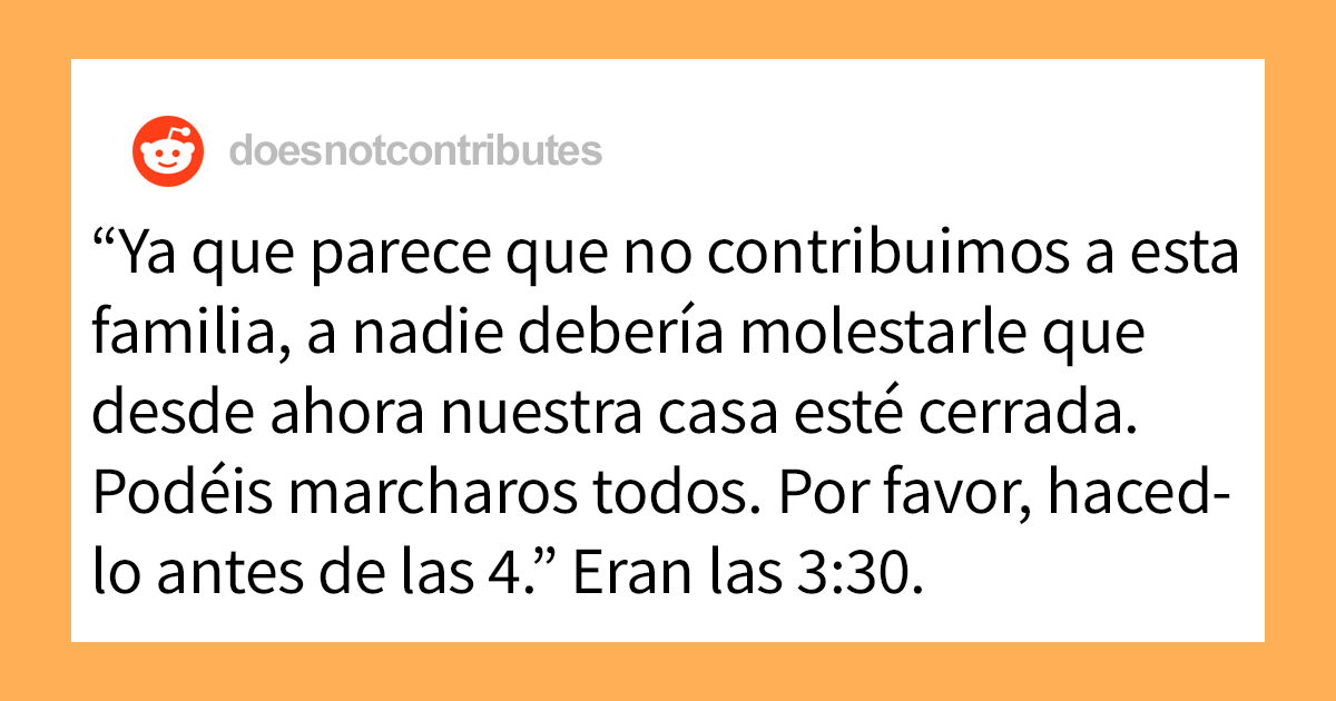 Estos padres desheredaron a su hija por no tener descendencia, así que ella les arruinó las fiestas