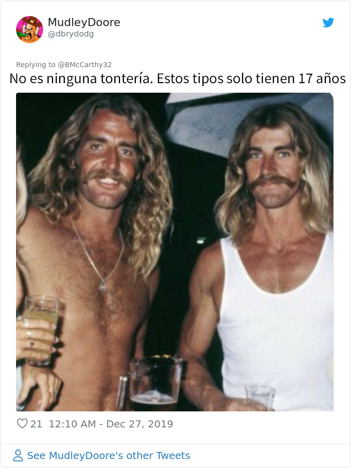 La gente comparte fotos viejas para 
