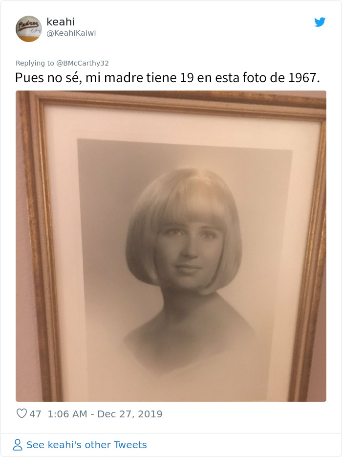 La gente comparte fotos viejas para 