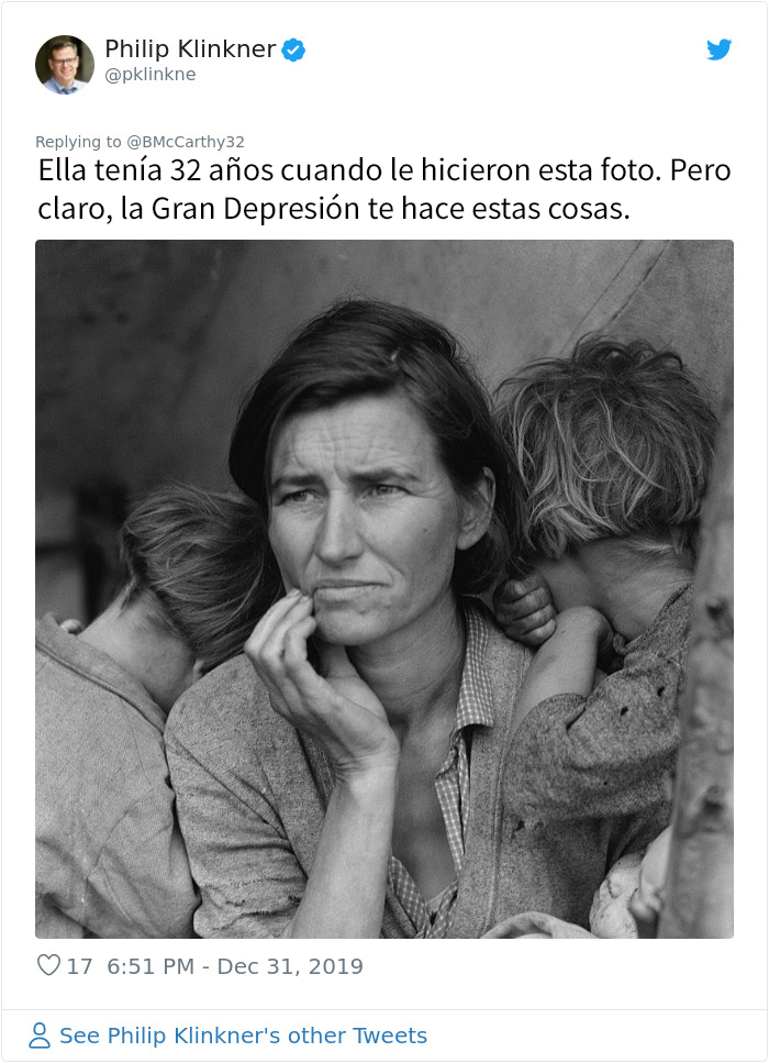 La gente comparte fotos viejas para 