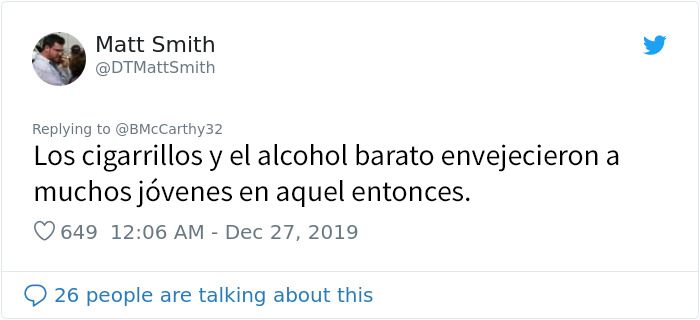 La gente comparte fotos viejas para 