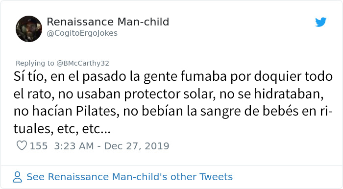 La gente comparte fotos viejas para 