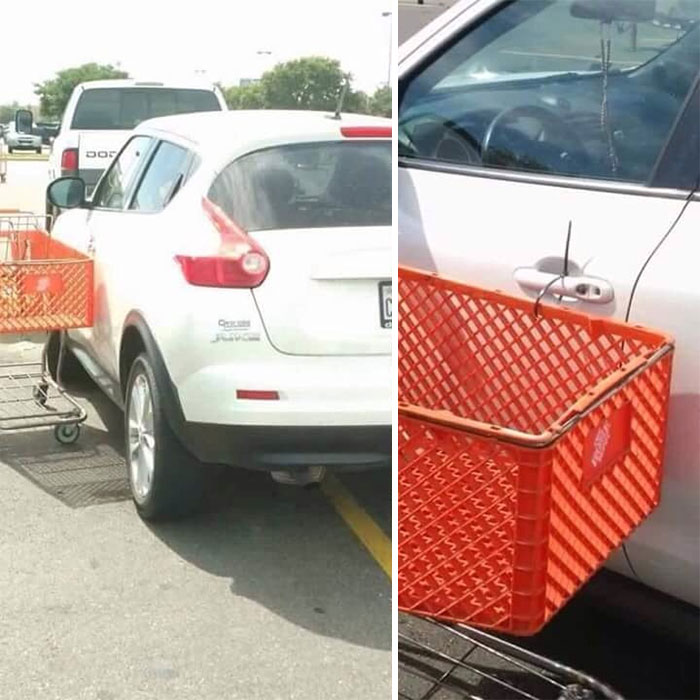 Si Aparcas En 2 Sitios, Te Engancho Un Carro Al Coche
