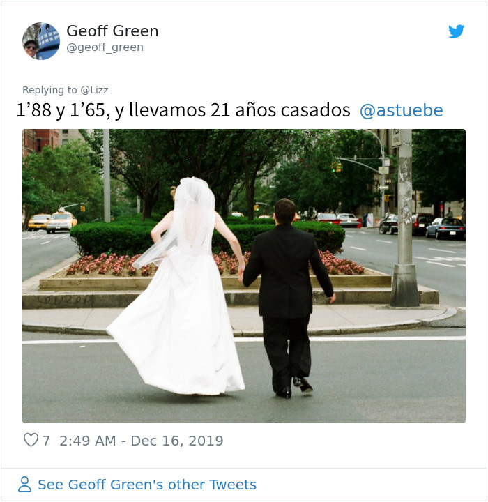 Estas mujeres saliendo con hombres más bajitos comparten sus fotos en un hilo viral