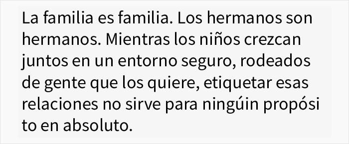 Este pediatra le dijo a una niña de 10 años que su hermano solo lo era 
