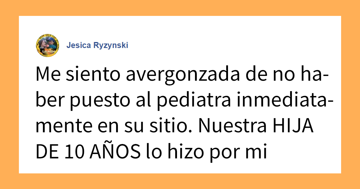 Este pediatra le dijo a una niña de 10 años que su hermano solo lo era «a medias», y ella corrigió su actitud