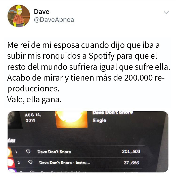 Dave, No Ronques