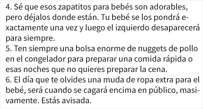 Esta madre hizo una lista con 27 cosas que desearía haber sabido antes de tener hijos, y otros padres la aplauden