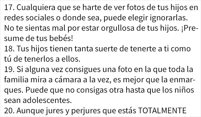 Esta madre hizo una lista con 27 cosas que desearía haber sabido antes de tener hijos, y otros padres la aplauden