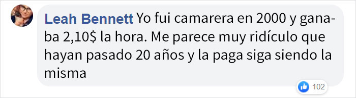 Esta madre comparte en TikTok su cheque de 9,28$ tras trabajar 70 horas de camarera