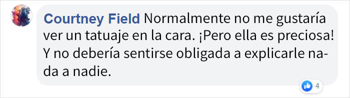 Esta mujer explica cómo ser respetuosos después de que una presentadora se hiciera un tatuaje facial muy visible