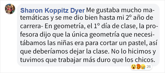 Este estudiante de ingeniería explica tranquilamente por qué sus compañeras de clase no son sus iguales