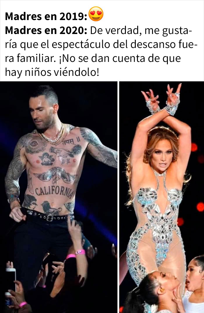 Esta madre comparte la cara de su hijo de 14 años viendo a J.Lo en la Superbowl, y otros padres hicieron lo mismo