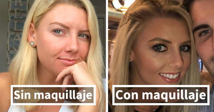 Estas chicas comparten el trato distinto que reciben cuando llevan maquillaje y cuando no (20 fotos)