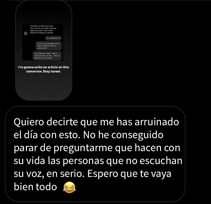 Este hombre descubrió que no todo el mundo tiene un monólogo interno, y le arruinó el día