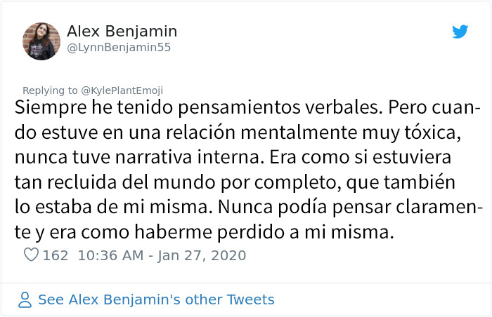 Este hombre descubrió que no todo el mundo tiene un monólogo interno, y le arruinó el día