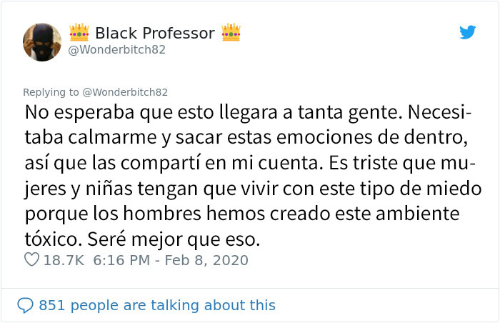 Esta mujer era perseguida por 3 hombres, así que abrazó a un desconocido y le pidió ayuda