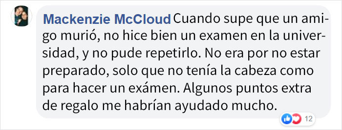 Este profesor quedó sorprendido cuando un estudiante sobresaliente pidió que le diera sus 5 puntos extra al compañero con peor nota del examen
