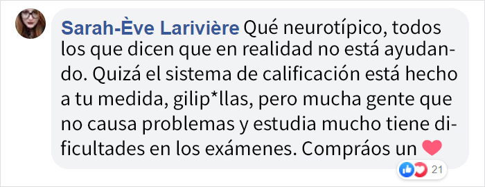 Este profesor quedó sorprendido cuando un estudiante sobresaliente pidió que le diera sus 5 puntos extra al compañero con peor nota del examen