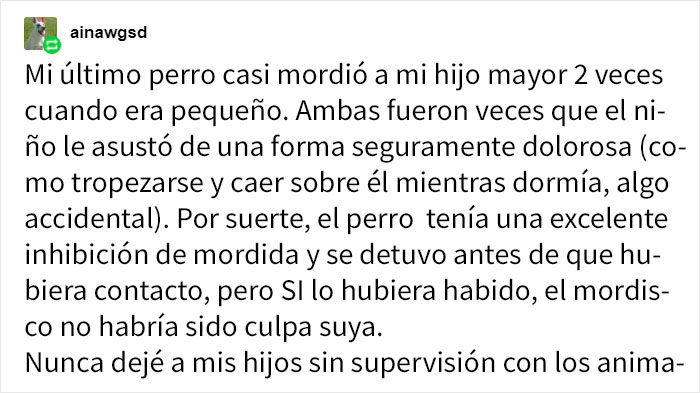 La gente está harta de que padres permitan a los niños maltratar a las mascotas, y explican lo estúpido y peligroso que es