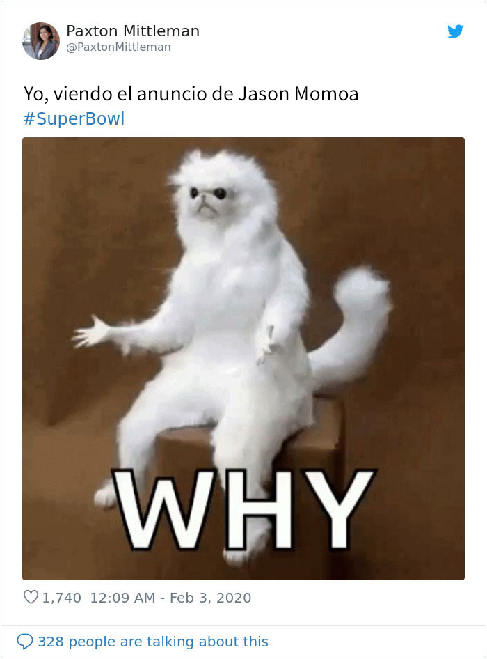 Jason Momoa se quita los músculos y el pelo en un curioso anuncio durante la Superbowl